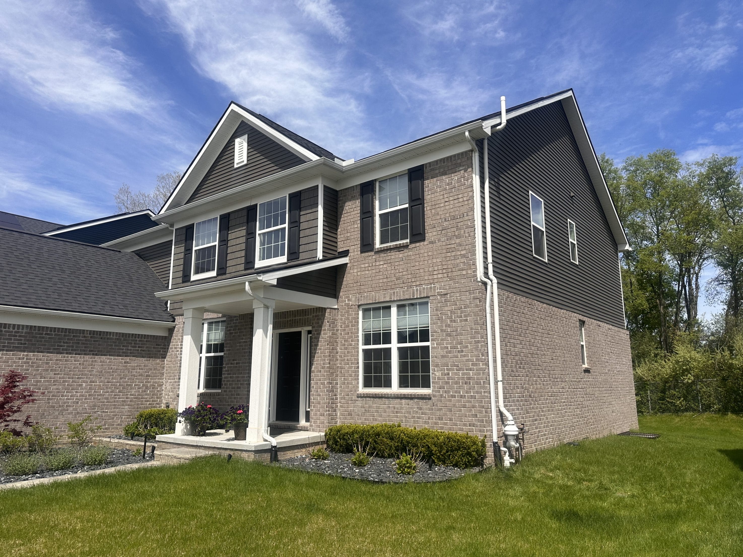 House exterior in Detroit for radon services evaluation