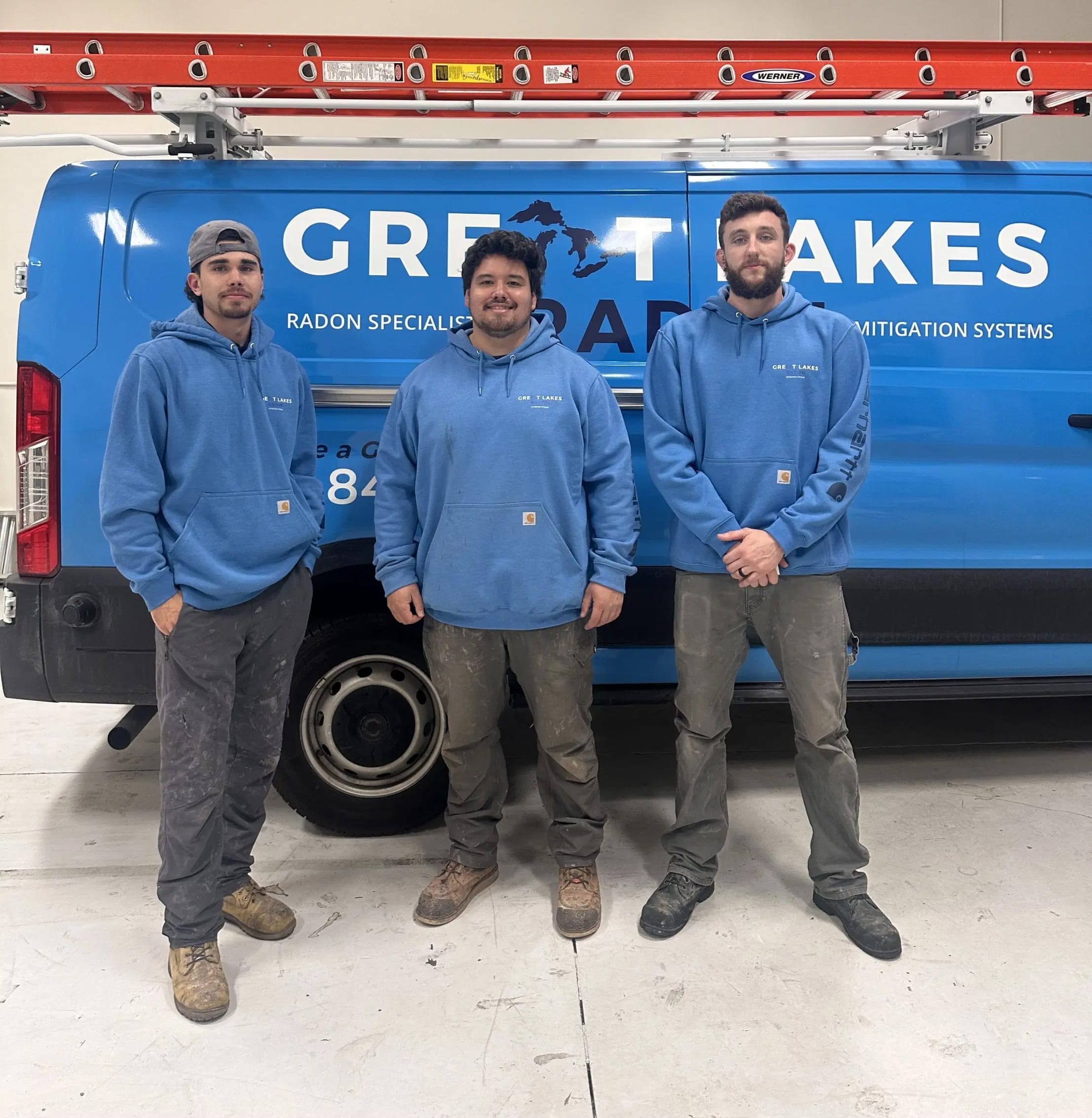 The Great Lakes Radon team is standing by and ready to help.